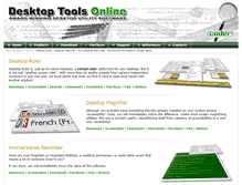 Tablet Screenshot of desktopruler.com